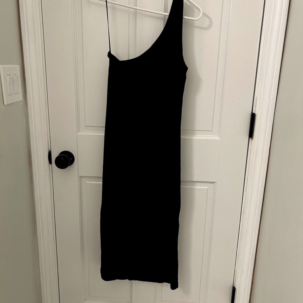 Banana Republic Factory One Shoulder Midi Dress